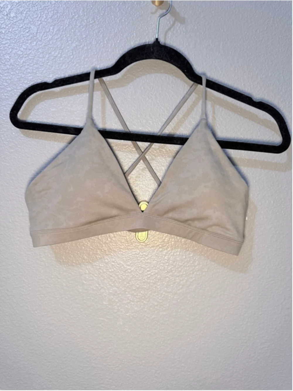 Women's CSB Beige Form Noa Crop Sports Bra L - Picture 5 of 8